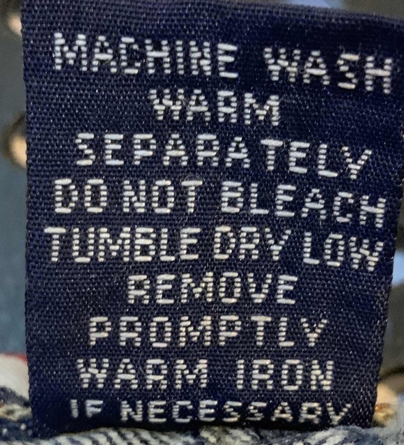 Americana Blues Blue Red Painted Knee Length Denim Skirt Size 20W Retro Gothcore - Picture 14 of 15